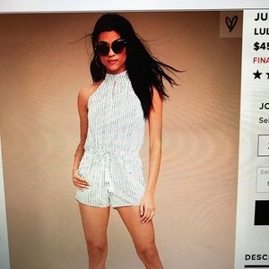 Black and White Romper